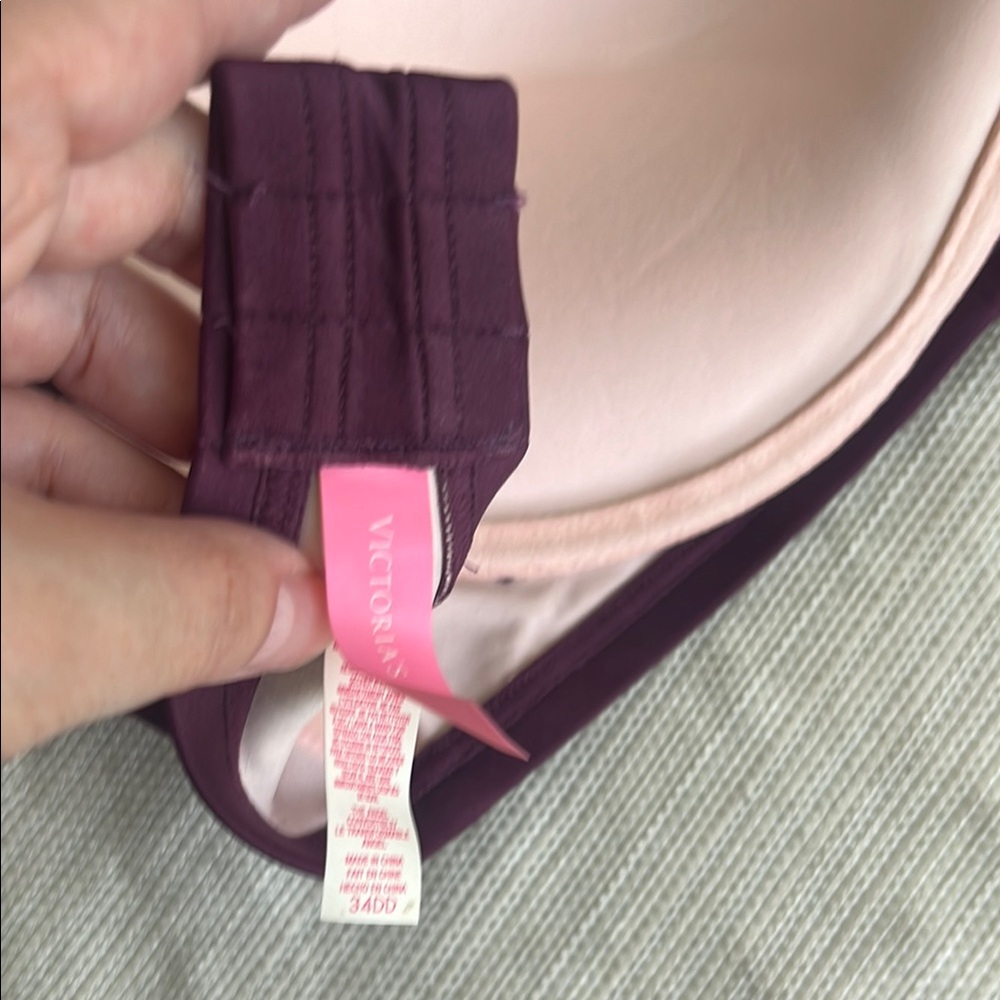 Victoria's Secret Purple Bikini bundle with Bandeau Top padded cleavage - Picture 7 of 10